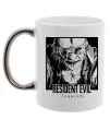 Чашка з кольоровою ручкою Resident Evil Срібло фото