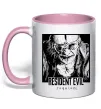 Чашка з кольоровою ручкою Resident Evil Ніжно рожевий фото