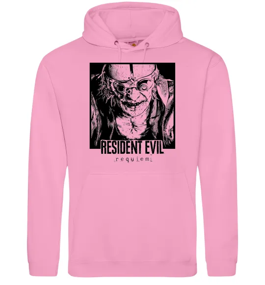 Мужская толстовка (худи) Resident Evil Розовый фото