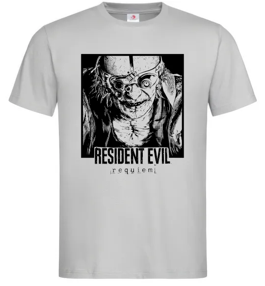 Чоловіча футболка Resident Evil Сірий фото