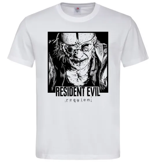 Чоловіча футболка Resident Evil Білий фото