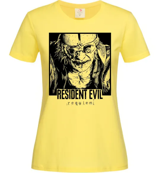 Женская футболка Resident Evil Лимонный фото