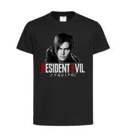 Детская футболка Requiem Leon Kennedy Черный фото