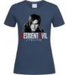 Женская футболка Requiem Leon Kennedy Темно-синий фото