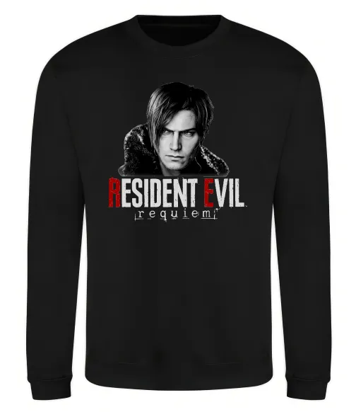 Світшот Requiem Leon Kennedy Чорний фото