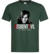 Чоловіча футболка Requiem Leon Kennedy Темно-зелений фото