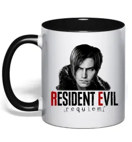 Чашка с цветной ручкой