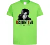 Детская футболка Requiem Leon Kennedy Лаймовый фото