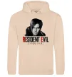 Мужская толстовка (худи) Requiem Leon Kennedy Песочный фото