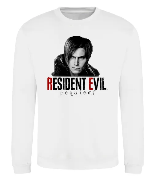 Світшот Requiem Leon Kennedy Білий фото