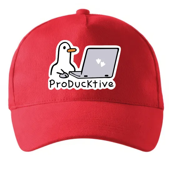 Кепка proDucktive Червоний фото