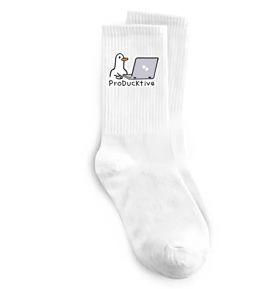 Носки proDucktive Белый фото