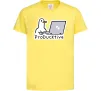 Дитяча футболка proDucktive Лимонний фото