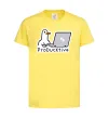 Дитяча футболка proDucktive Лимонний фото