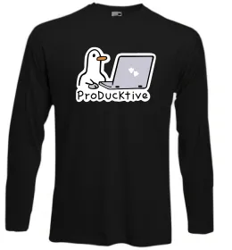 Лонгслів proDucktive Чорний фото