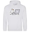 Чоловіча толстовка (худі) proDucktive Сірий меланж фото