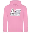 Жіноча толстовка (худі) proDucktive Рожевий фото