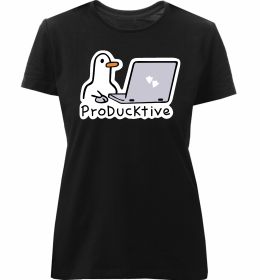 Женская премиум футболка proDucktive