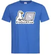 Чоловіча футболка proDucktive Яскраво-синій фото