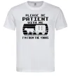 Мужская футболка I`m from 1900s Белый фото