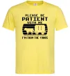 Мужская футболка I`m from 1900s Лимонный фото
