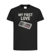 Дитяча футболка Gamepad first love Чорний фото
