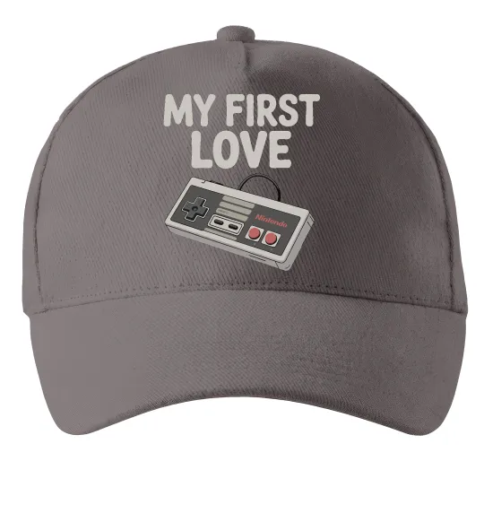 Кепка Gamepad first love Серый фото