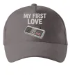 Кепка Gamepad first love Серый фото