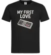 Мужская футболка Gamepad first love Черный фото