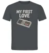 Мужская футболка Gamepad first love Графит фото
