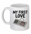 Чашка керамічна Gamepad first love Білий фото