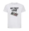 Дитяча футболка Gamepad first love Білий фото