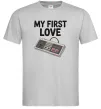 Мужская футболка Gamepad first love Серый фото