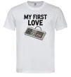 Мужская футболка Gamepad first love Белый фото