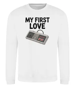 Свитшот Gamepad first love Белый фото