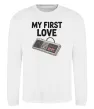 Світшот Gamepad first love Білий фото