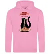 Жіноча толстовка (худі) More spaghetti less upsetti Рожевий фото