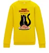 Детский Свитшот More spaghetti less upsetti Солнечно желтый фото