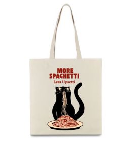 Эко-сумка More spaghetti less upsetti