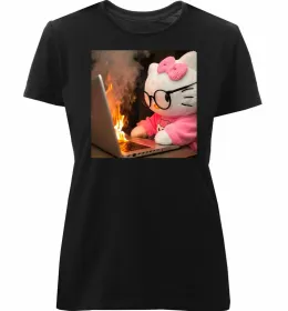 Женская премиум футболка