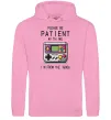 Жіноча толстовка (худі) Be patient I`m from 1900s Рожевий фото