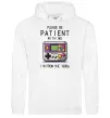 Жіноча толстовка (худі) Be patient I`m from 1900s Білий фото