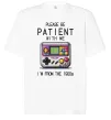 Футболка Оверсайз Be patient I`m from 1900s Білий фото