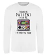 Світшот Be patient I`m from 1900s Білий фото