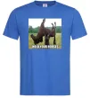 Мужская футболка Притримай коней Ярко-синий фото