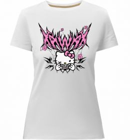 Жіноча преміум футболка Y2K Kitty