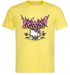 Чоловіча футболка Y2K Kitty Лимонний фото