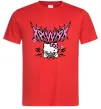 Чоловіча футболка Y2K Kitty Червоний фото
