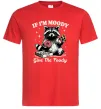 Мужская футболка Give me foody Красный фото
