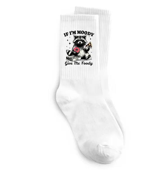 Шкарпетки Give me foody Білий фото